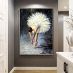 Obra de arte figurativo Dance óleo sobre lienzo Marte Gallery Llanogrande