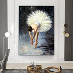 Obra de arte figurativo Dance óleo sobre lienzo Marte Gallery Llanogrande