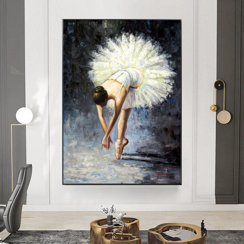 Obra de arte figurativo Dance óleo sobre lienzo Marte Gallery Llanogrande