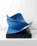 Escultura decorativa en metal "Fluidez" – Arte Contemporáneo | Marte Gallery