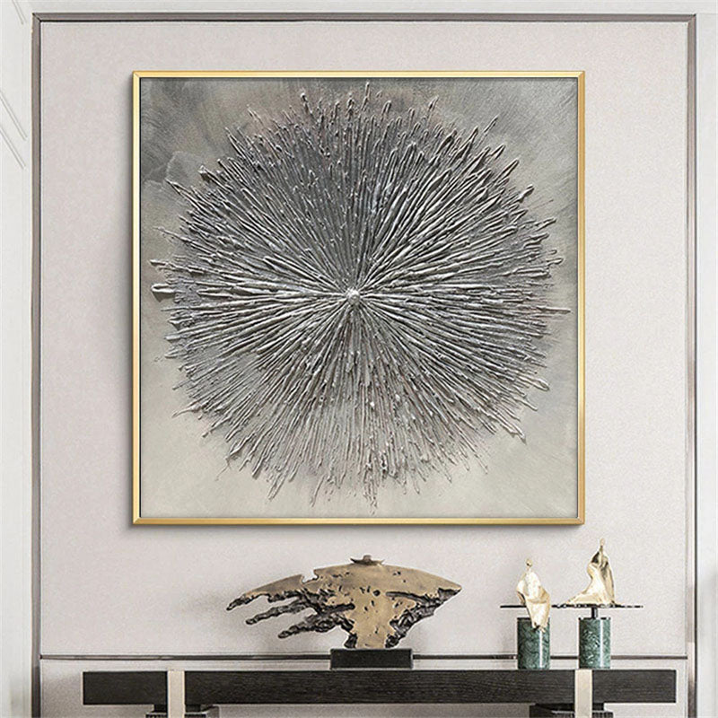Obra de arte abstracto Core óleo sobre lienzo Marte Gallery Llanogrande