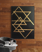 Obra de arte abstracto Egypt óleo sobre lienzo Marte Gallery Llanogrande