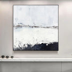 Obra de arte abstracto Alpes óleo sobre lienzo Marte Gallery Llanogrande