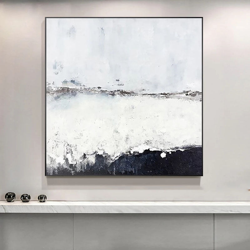 Obra de arte abstracto Alpes óleo sobre lienzo Marte Gallery Llanogrande