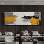 Obra de arte abstracto Arrive óleo sobre lienzo Marte Gallery Llanogrande