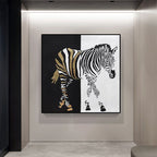 Obra de arte figurativo White And Gold óleo sobre lienzo Marte Gallery Llanogrande