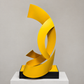 Escultura decorativa en metal "Bucle" – Arte Contemporáneo | Marte Gallery