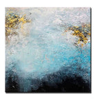 Obra de arte abstracto Coral óleo sobre lienzo Marte Gallery Llanogrande