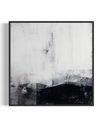 Obra de arte abstracto Shadow Peaks óleo sobre lienzo Marte Gallery Llanogrande