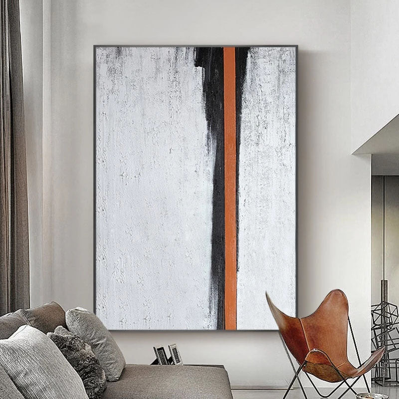 Obra de arte abstracto Fissure óleo sobre lienzo Marte Gallery Llanogrande
