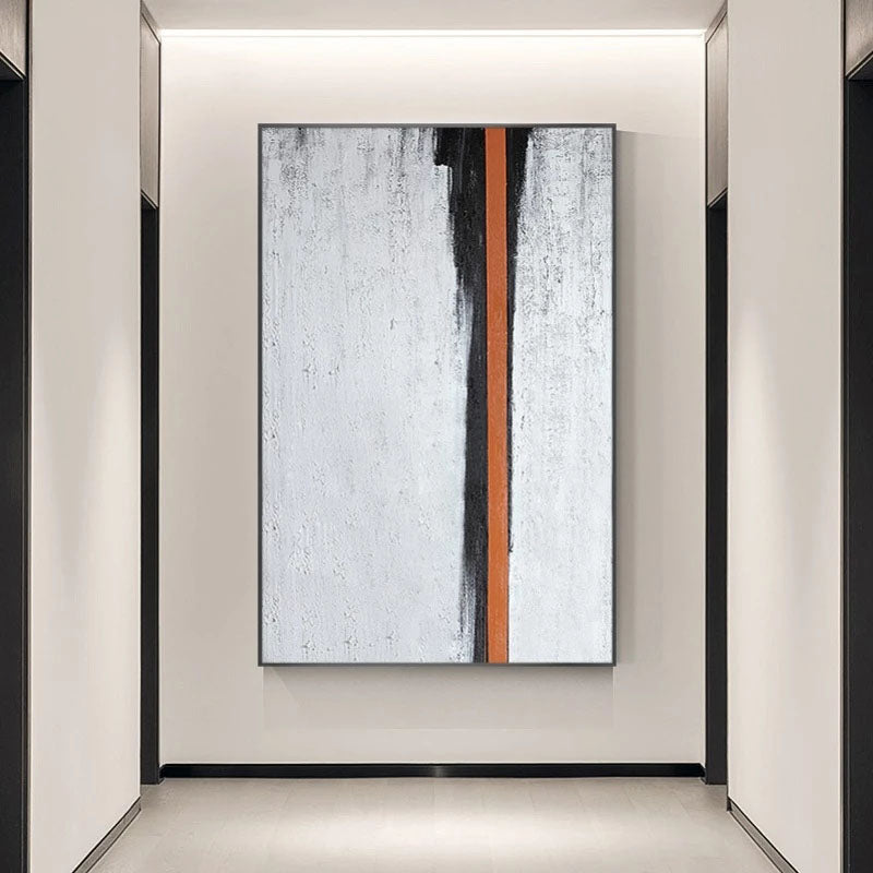 Obra de arte abstracto Fissure óleo sobre lienzo Marte Gallery Llanogrande