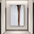 Obra de arte abstracto Fissure óleo sobre lienzo Marte Gallery Llanogrande