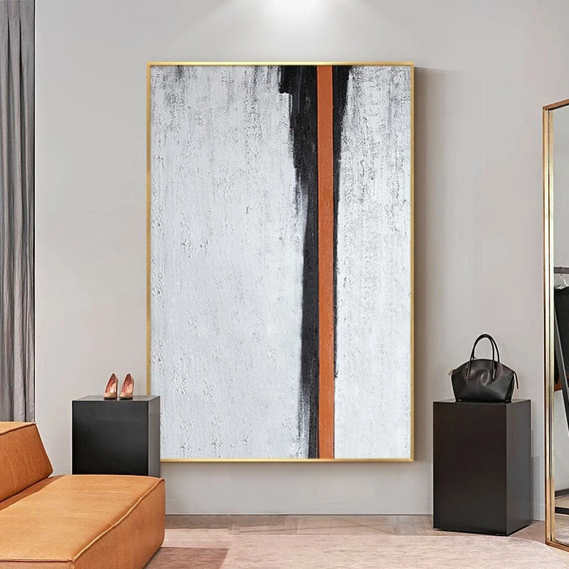 Obra de arte abstracto Fissure óleo sobre lienzo Marte Gallery Llanogrande