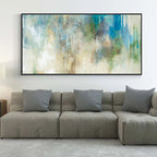 Obra de arte abstracto Fresh óleo sobre lienzo Marte Gallery Llanogrande