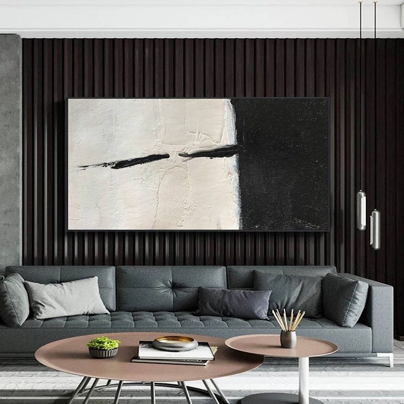 Obra de arte abstracto Finish óleo sobre lienzo Marte Gallery Llanogrande