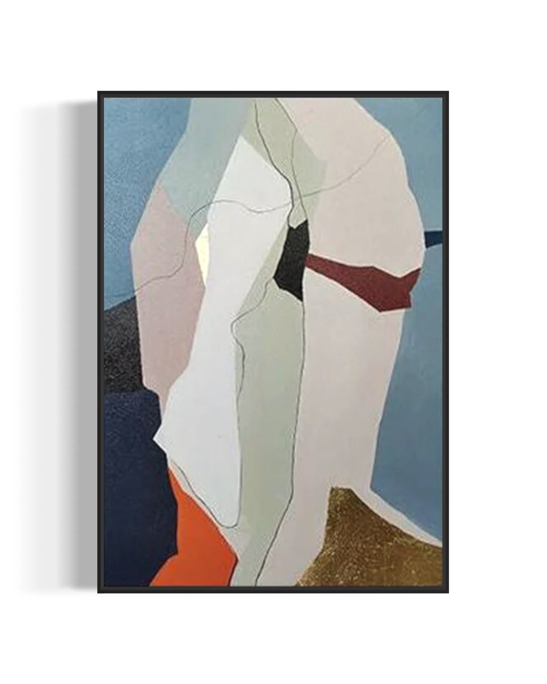 Obra de arte figurativo Fragmented óleo sobre lienzo Marte Gallery Llanogrande