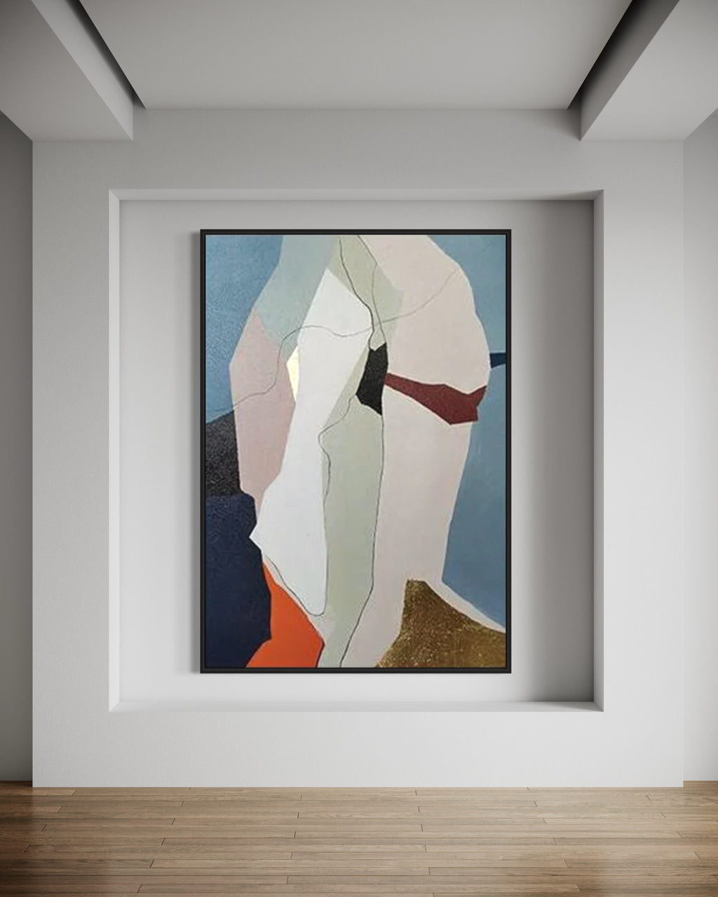 Obra de arte figurativo Fragmented óleo sobre lienzo Marte Gallery Llanogrande