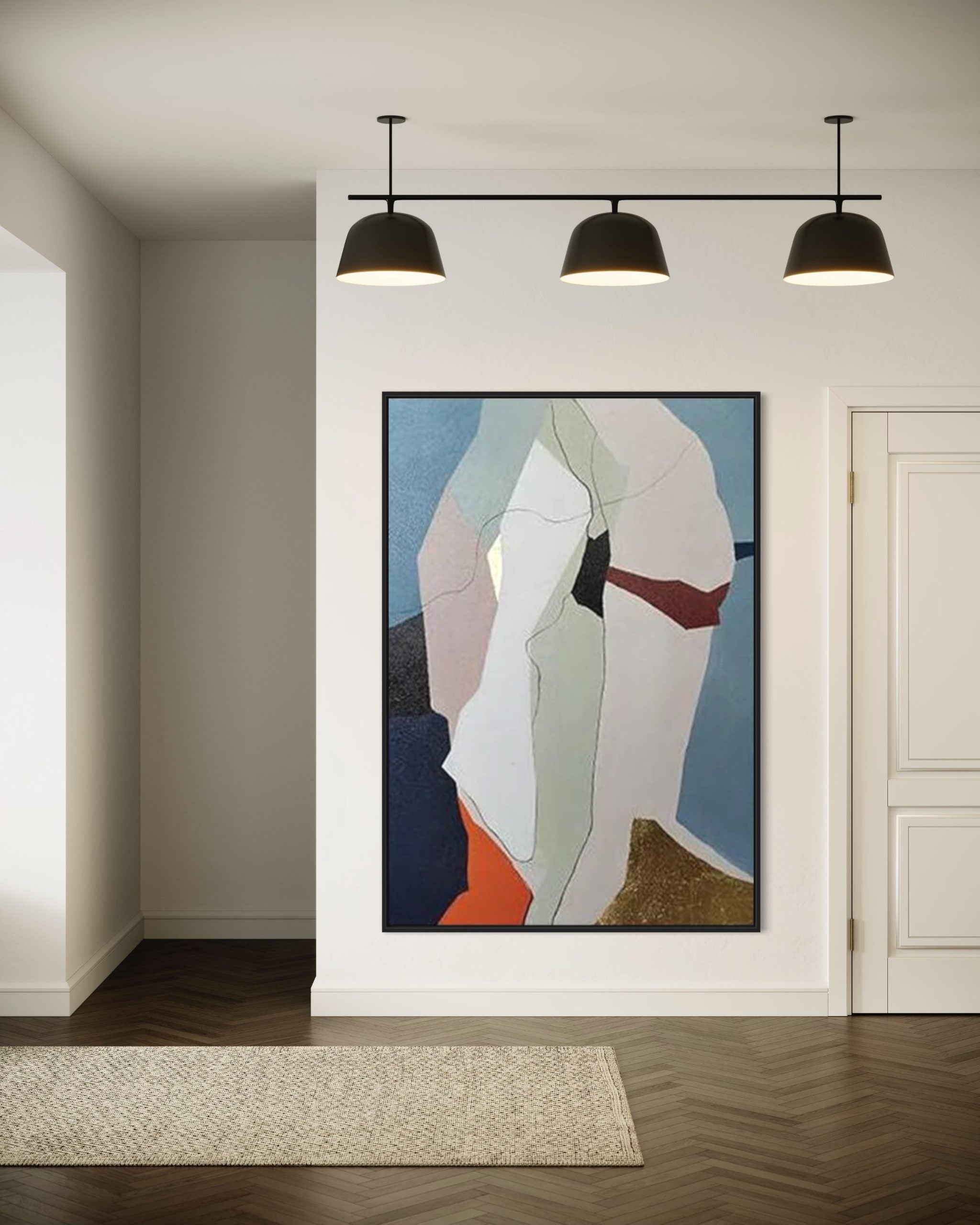 Obra de arte figurativo Fragmented óleo sobre lienzo Marte Gallery Llanogrande