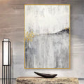 Obra de arte abstracto Golden Alps óleo sobre lienzo Marte Gallery Llanogrande