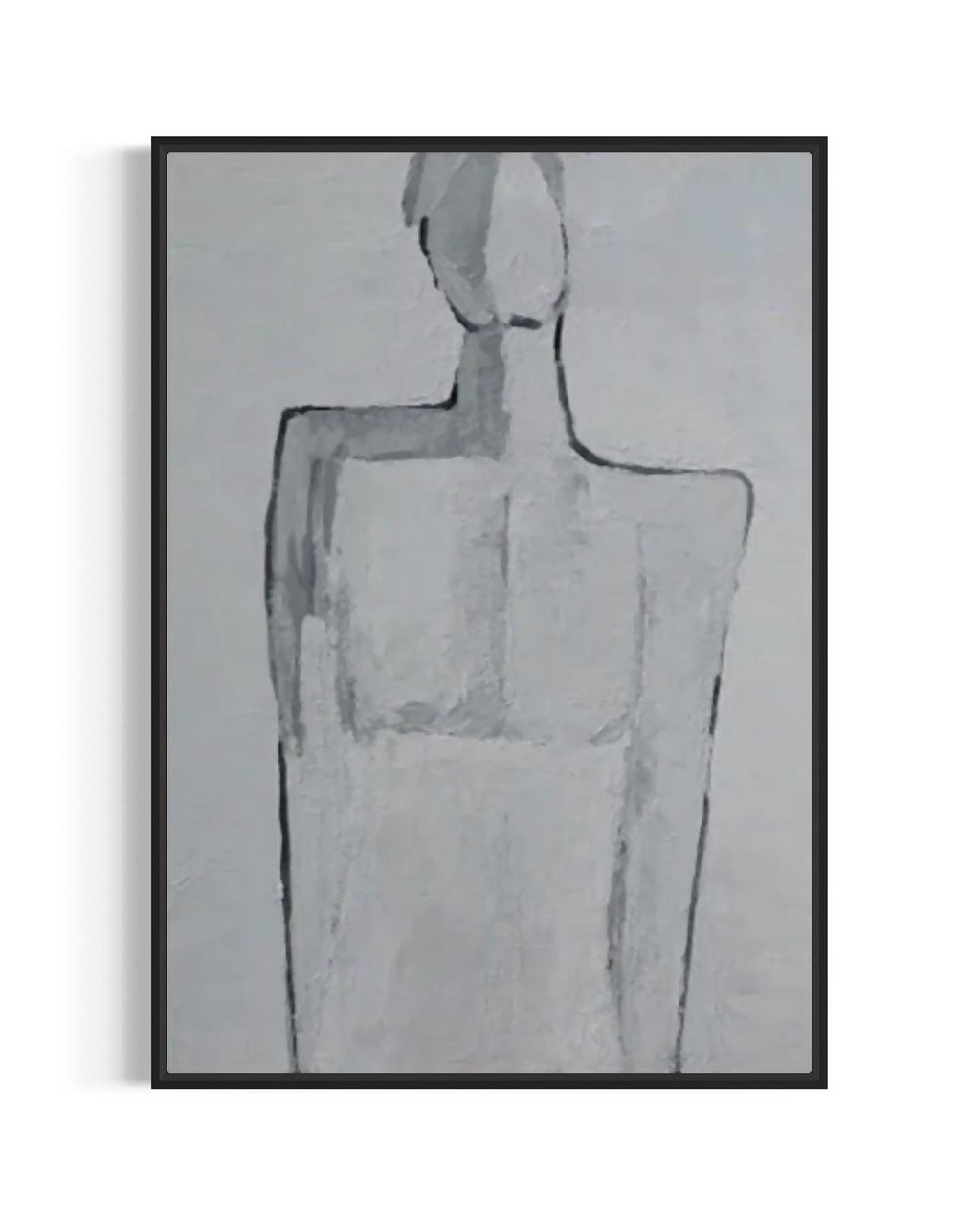 Obra de arte abstracto Human óleo sobre lienzo Marte Gallery Llanogrande