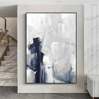 Obra de arte abstracto Five óleo sobre lienzo Marte Gallery Llanogrande