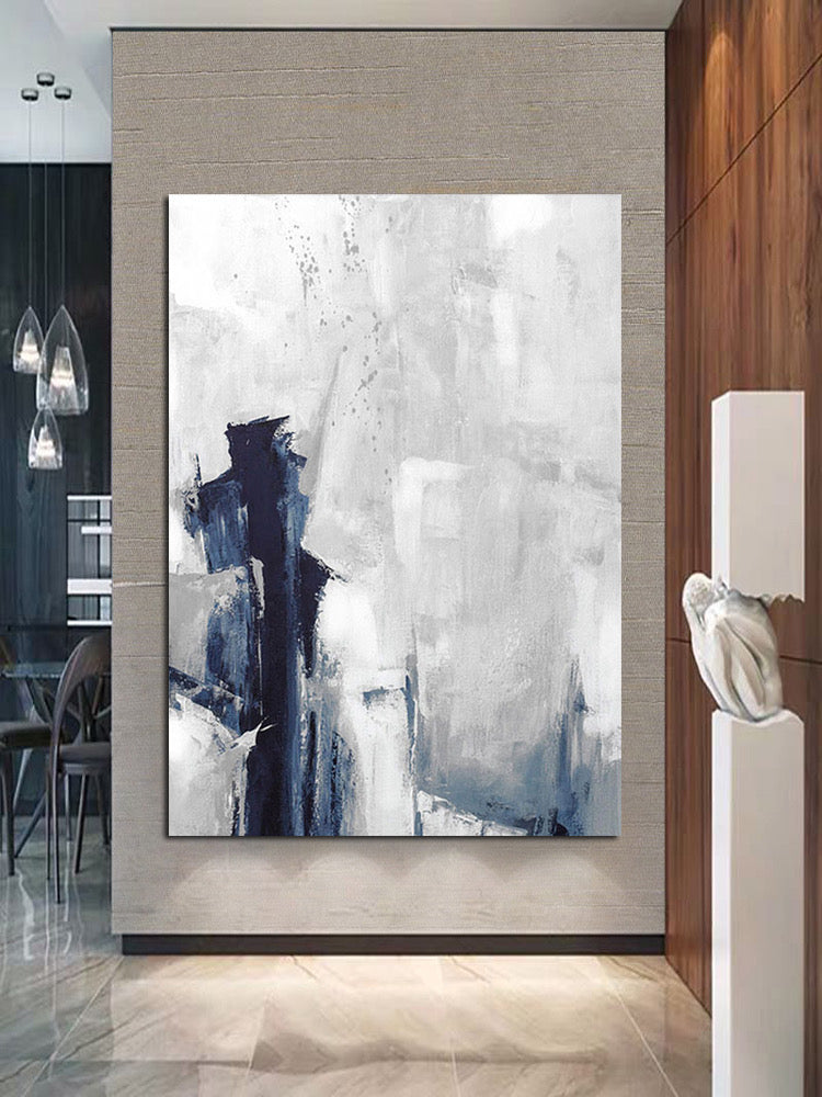 Obra de arte abstracto Five óleo sobre lienzo Marte Gallery Llanogrande