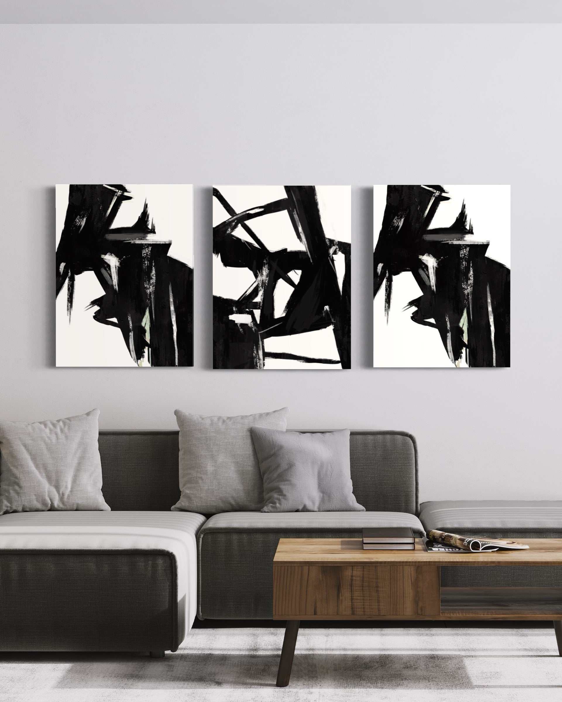 Obra de arte abstracto Caos óleo sobre lienzo Marte Gallery Llanogrande