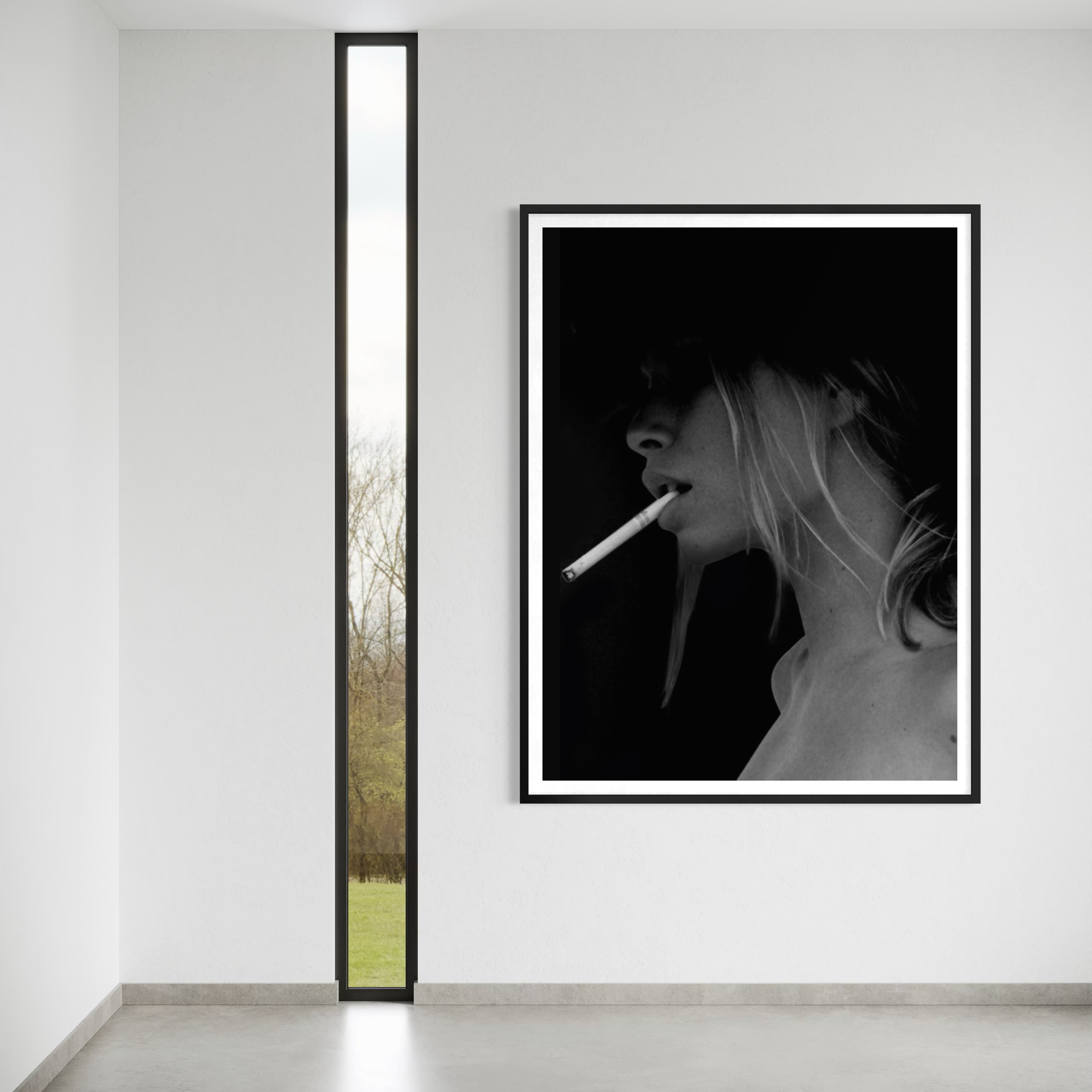 Cuadro Impreso de arte contemporáneo 'Midnight Silence' | Marte Gallery
