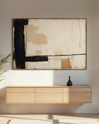 Cuadro abstracto 'Reverie' – Óleo sobre lienzo