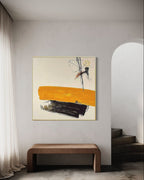 Obra de arte abstracto Concept óleo sobre lienzo Marte Gallery Llanogrande