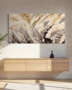 Cuadro abstracto 'Feathers' – Óleo sobre lienzo