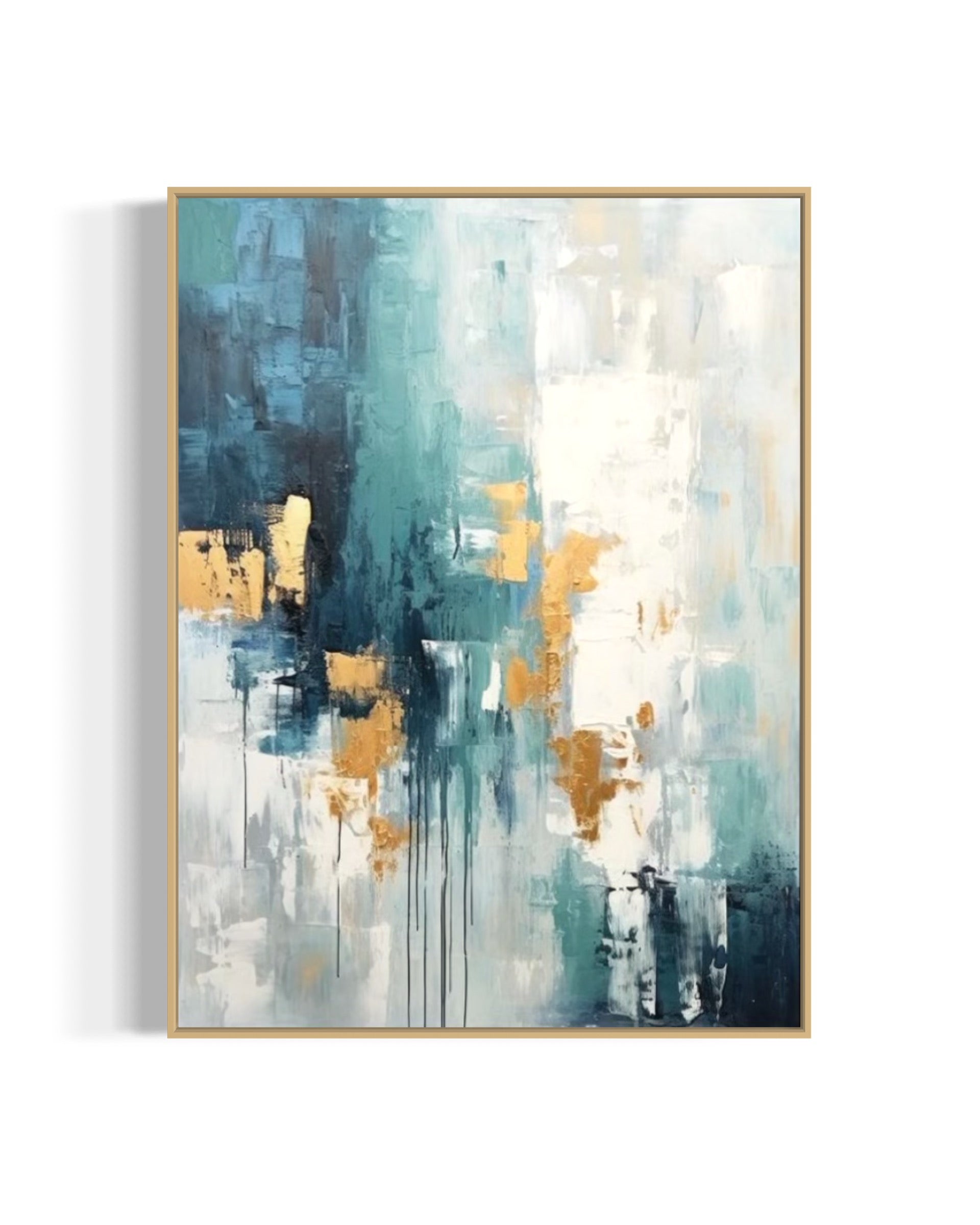 Cuadro Abstracto 'Clarity' – Óleo sobre lienzo