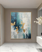 Cuadro Abstracto 'Clarity' – Óleo sobre lienzo