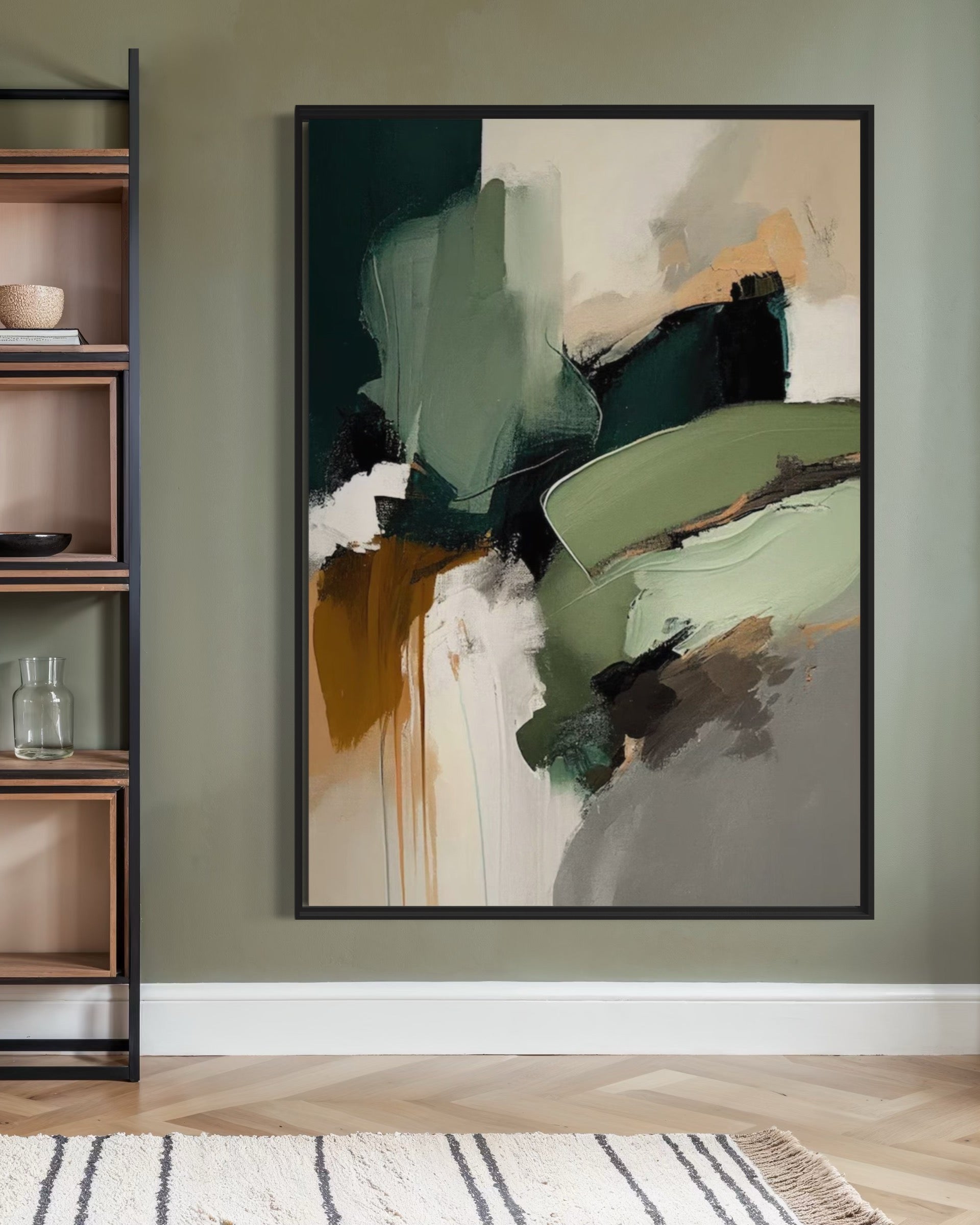Cuadro Abstracto 'Element' – Óleo sobre lienzo