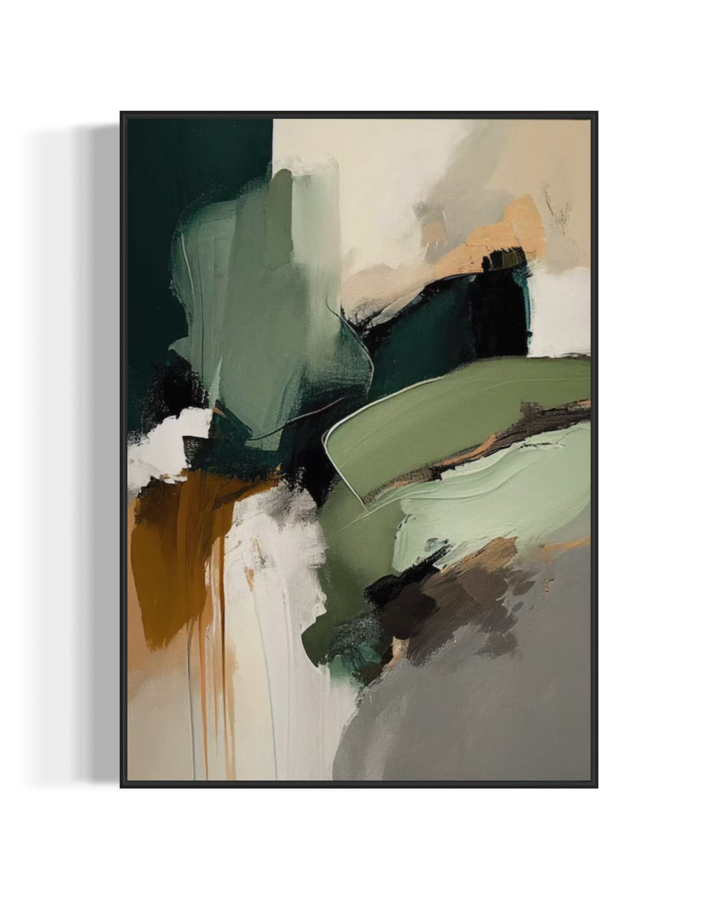 Cuadro Abstracto 'Element' – Óleo sobre lienzo