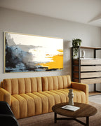 Cuadro abstracto 'Horizon' – Óleo sobre lienzo
