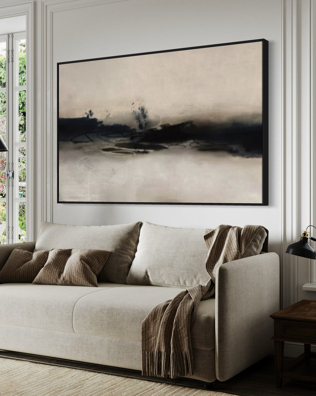 Cuadro abstracto 'Ethereal' – Óleo sobre lienzo