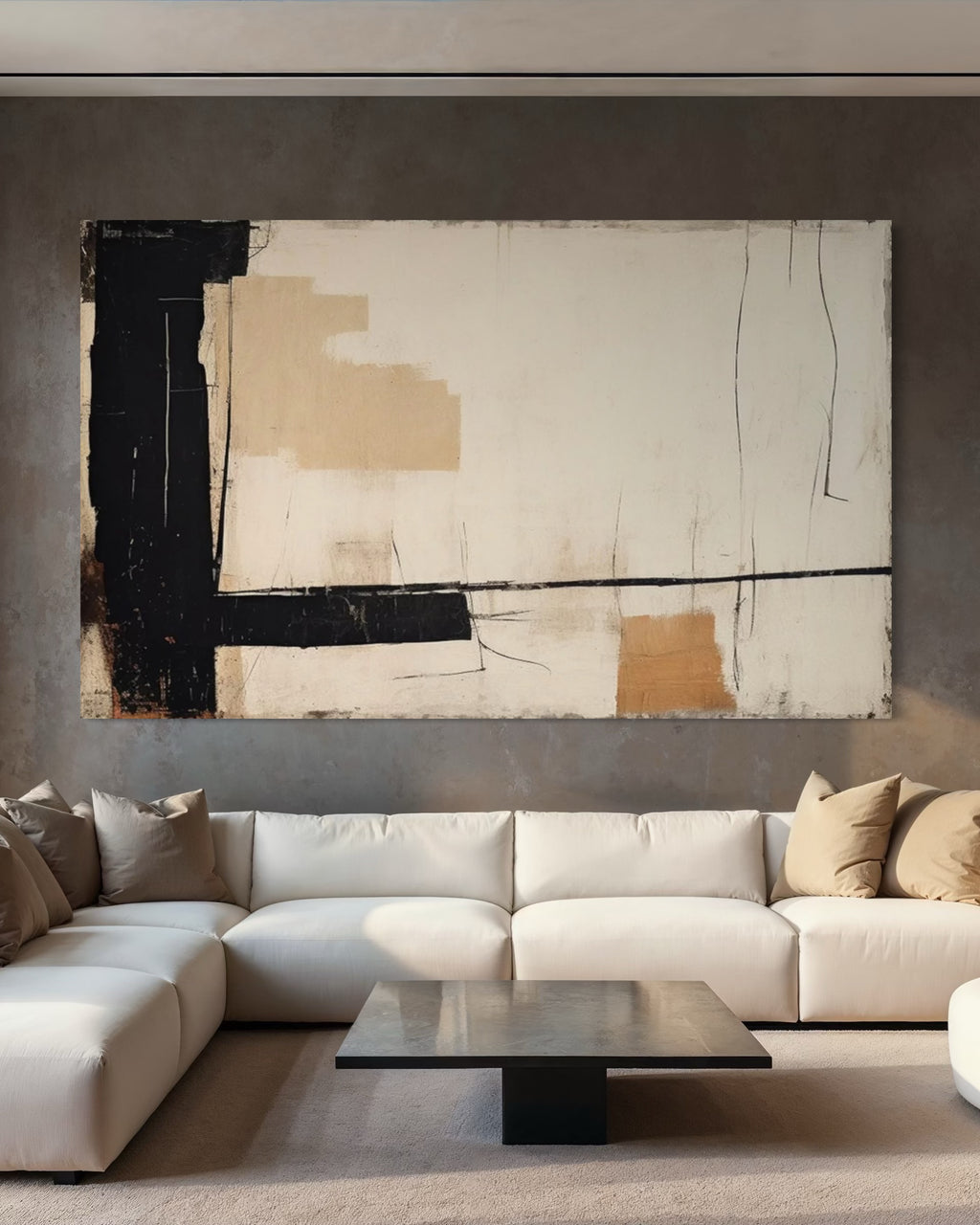 Cuadro abstracto 'Reverie' – Óleo sobre lienzo