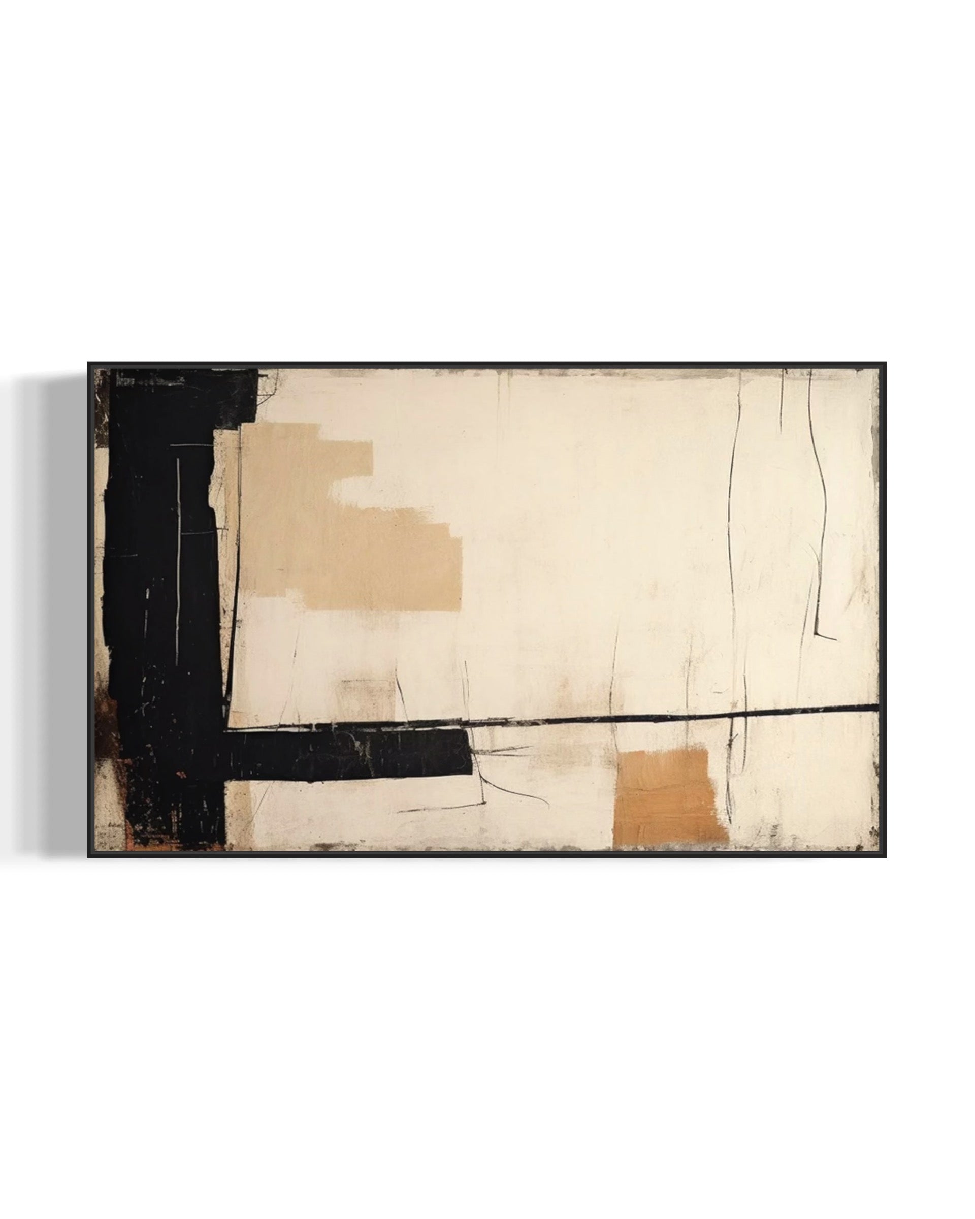 Cuadro abstracto 'Reverie' – Óleo sobre lienzo