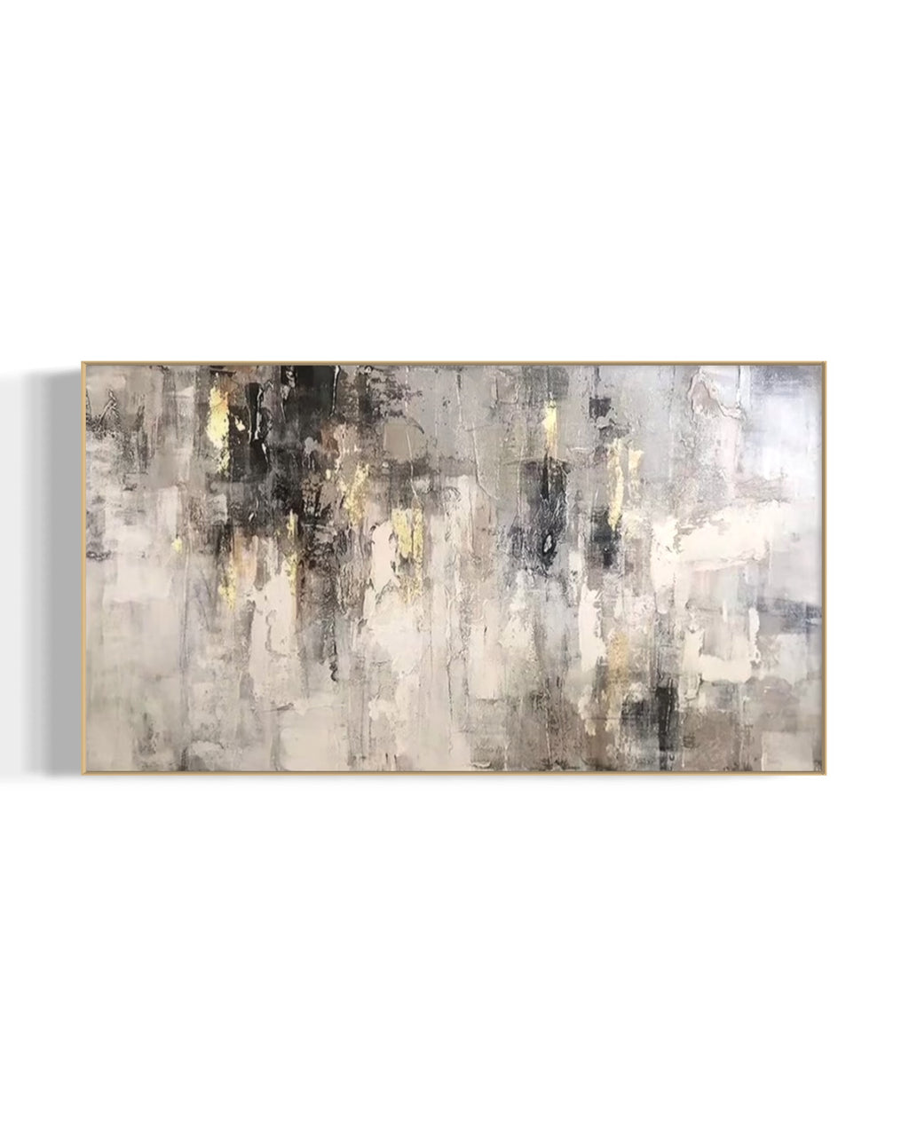 Cuadro abstracto 'Vestigios' – Óleo sobre lienzo