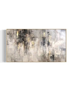 Cuadro abstracto 'Vestigios' – Óleo sobre lienzo