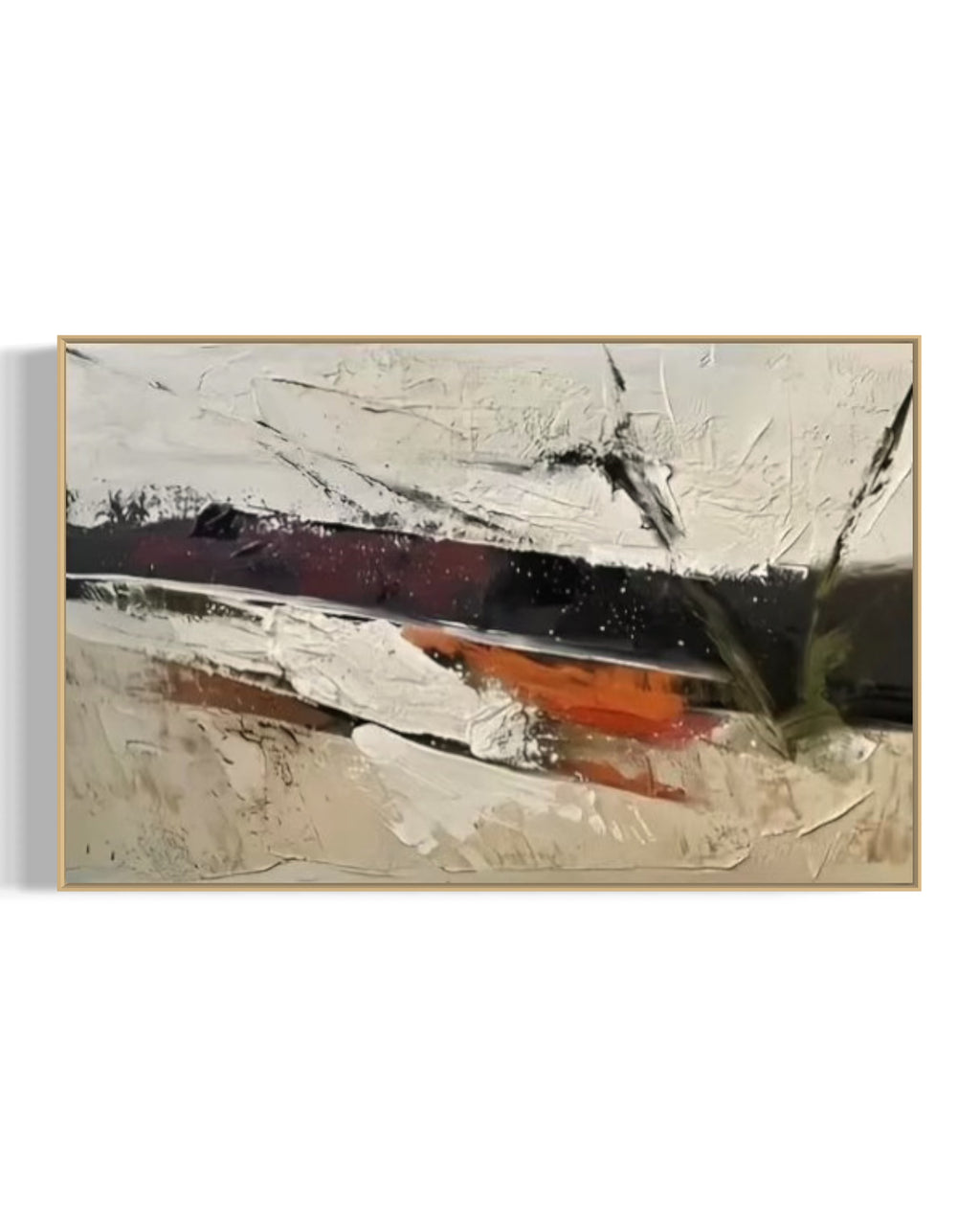 Cuadro abstracto 'Evolve' – Óleo sobre lienzo