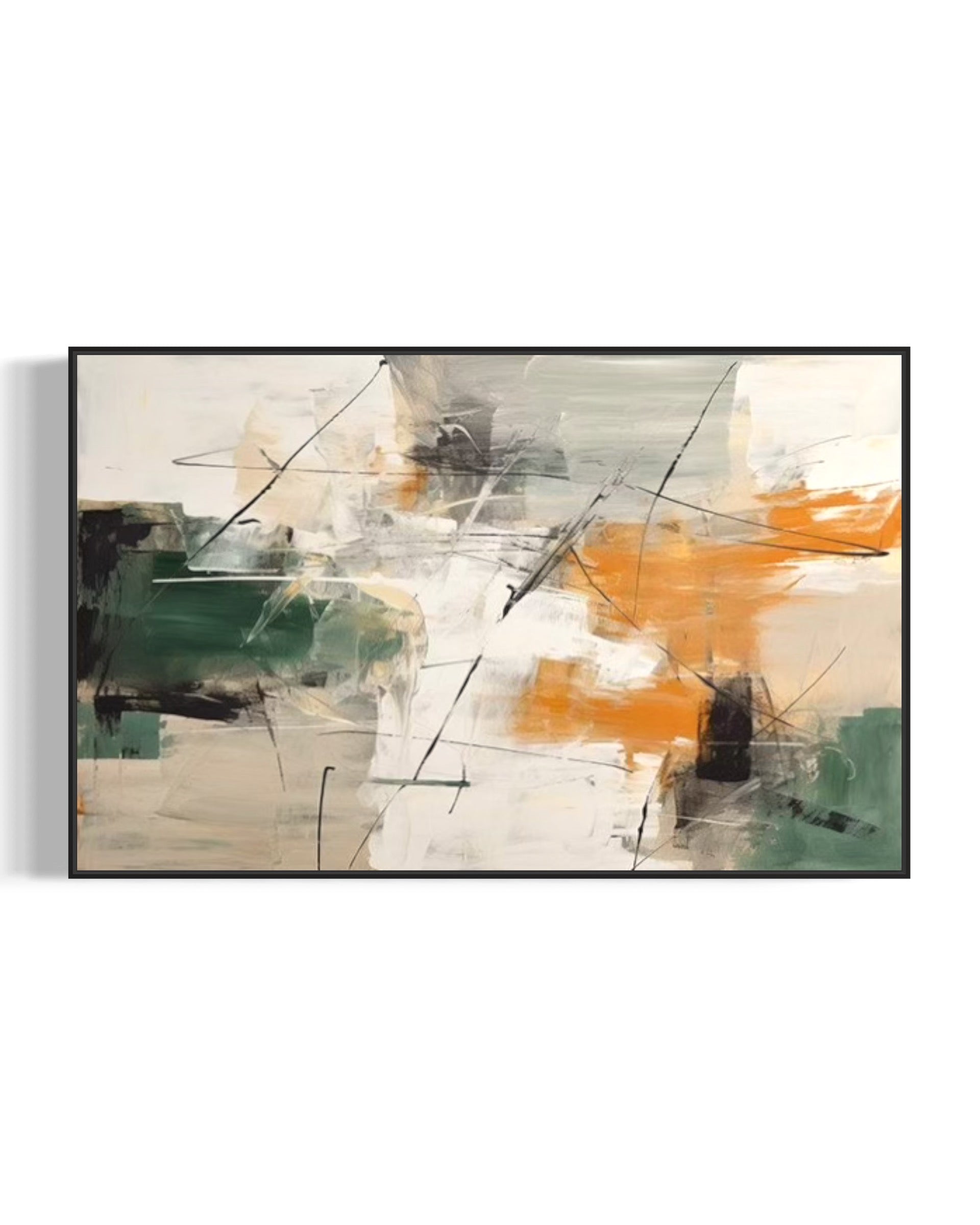 Cuadro abstracto 'Vestige' – Óleo sobre lienzo