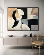 Cuadro abstracto 'Noble' – Óleo sobre lienzo