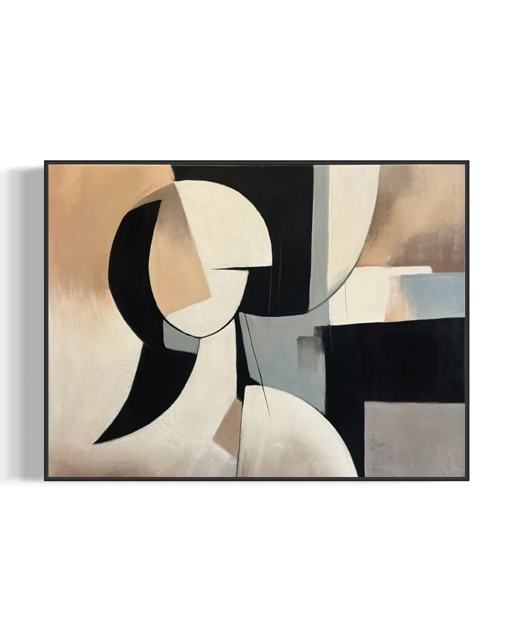 Cuadro abstracto 'Noble' – Óleo sobre lienzo