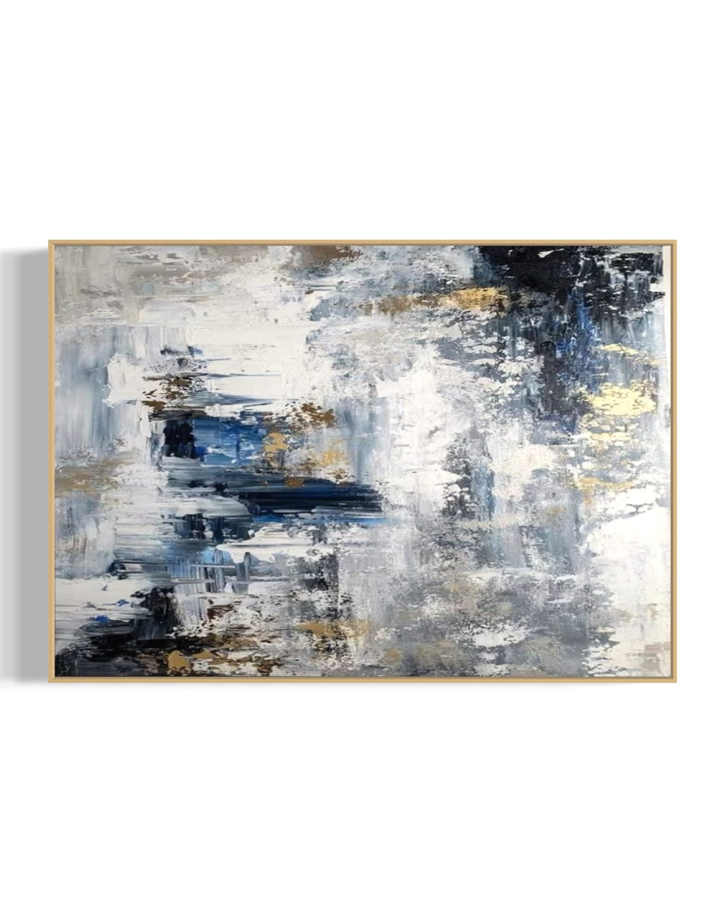 Cuadro abstracto 'Echelon' – Óleo sobre lienzo