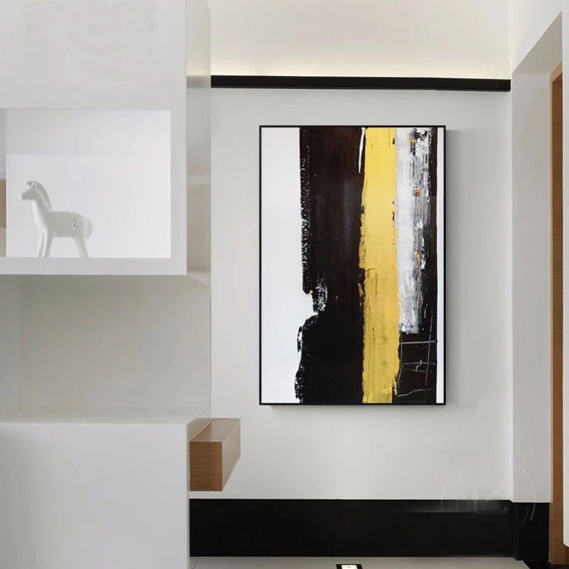 Obra de arte abstracto Imperfection óleo sobre lienzo Marte Gallery Llanogrande