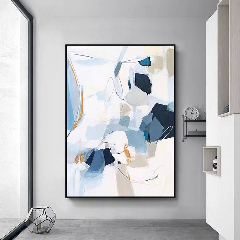 Obra de arte abstracto Japan óleo sobre lienzo Marte Gallery Llanogrande