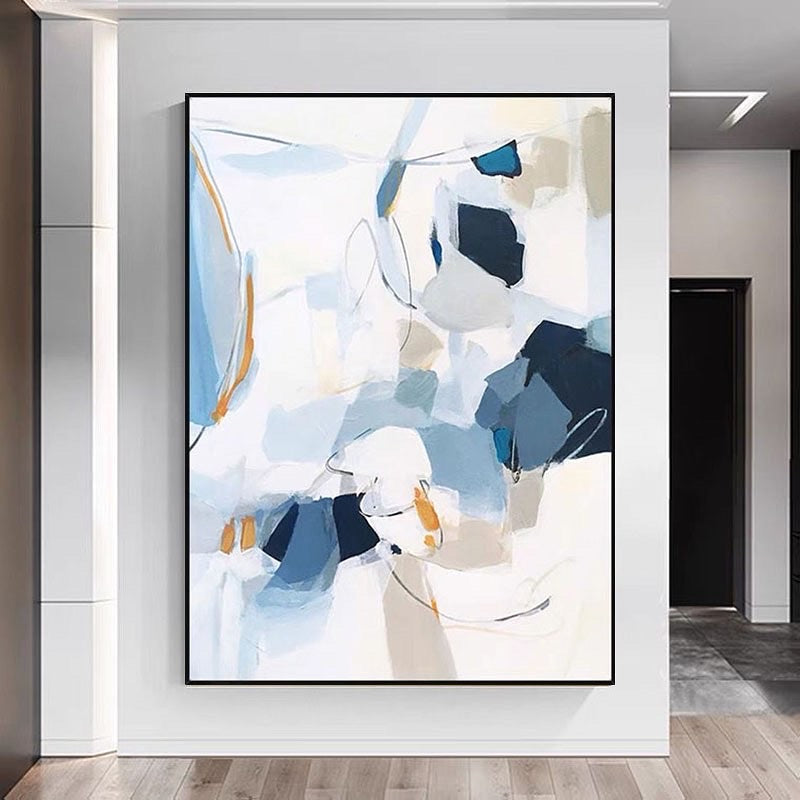 Obra de arte abstracto Japan óleo sobre lienzo Marte Gallery Llanogrande