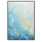Obra de arte abstracto Magic Sea óleo sobre lienzo Marte Gallery Llanogrande